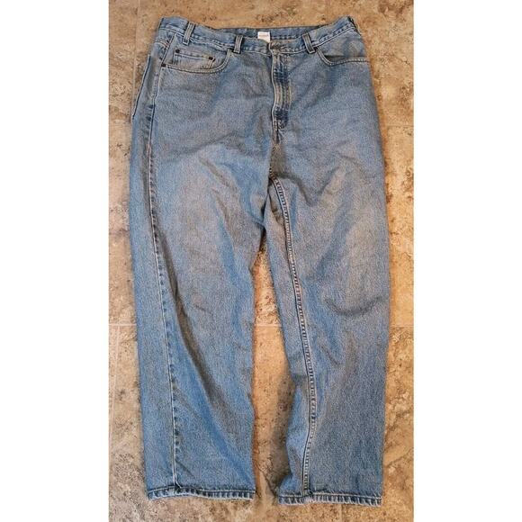 Vintage Levi's Men's Relaxed Straight Leg 38x30(See Pics)Y2K Distressed - Picture 1 of 16
